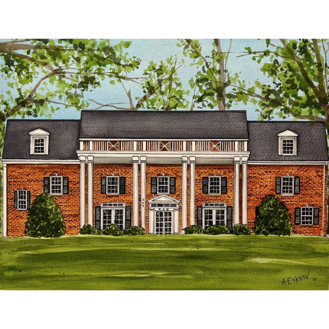 UNC Phi Delta Theta Print (11" x 14")