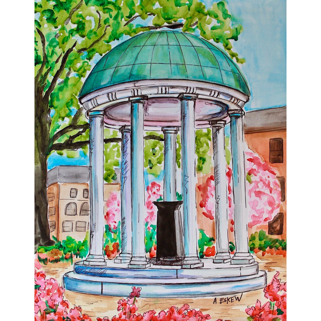 UNC Old Well Print (11" x 14")