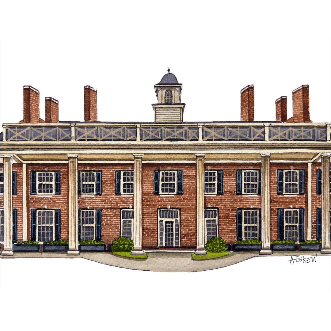 Carolina Inn Acrylic Framed Print (5" x 7")