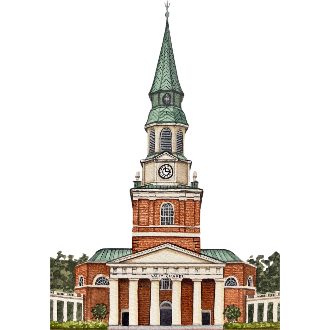 Wait Chapel Acrylic Framed Print (5" x 7")