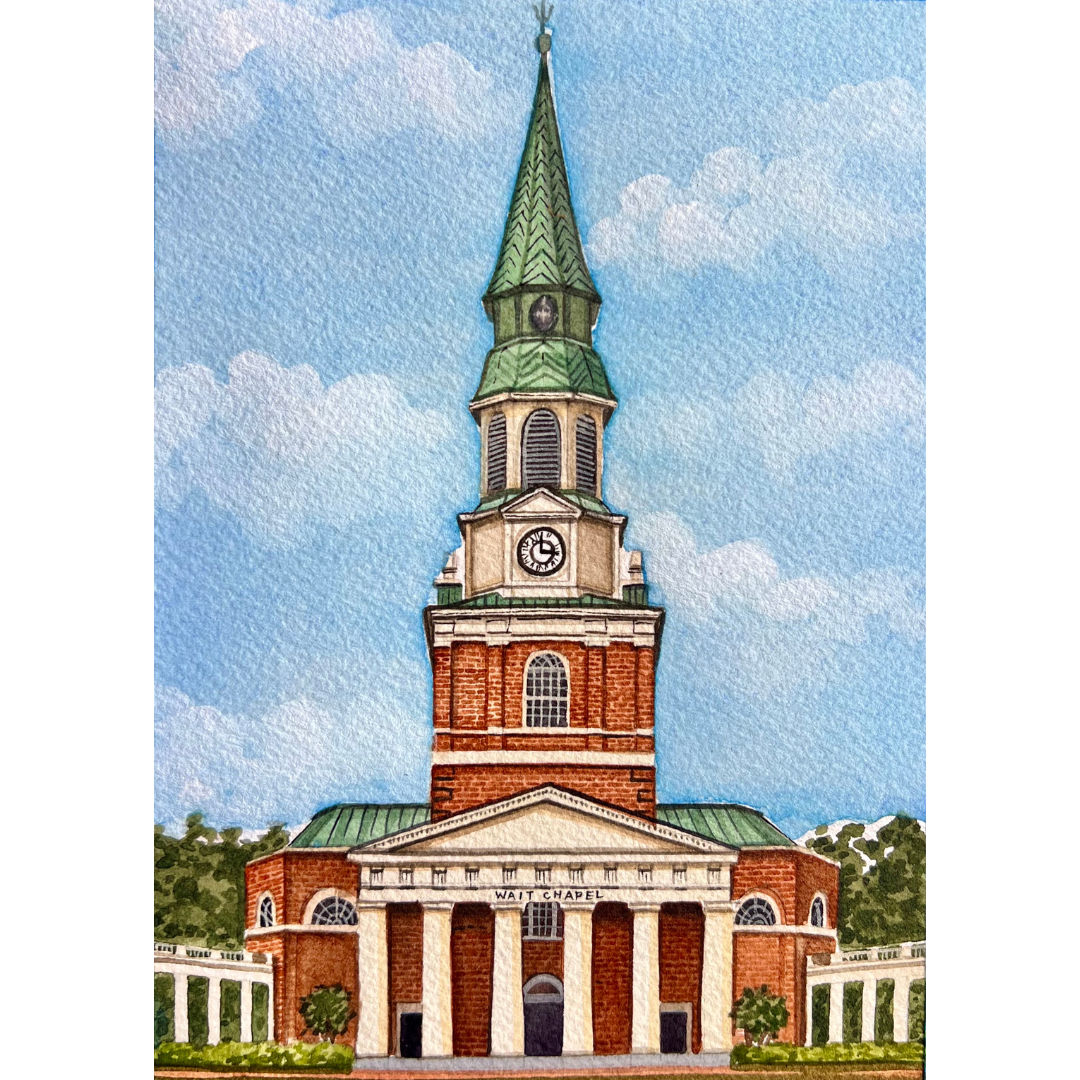 Wait Chapel Acrylic Framed Print (5" x 7")