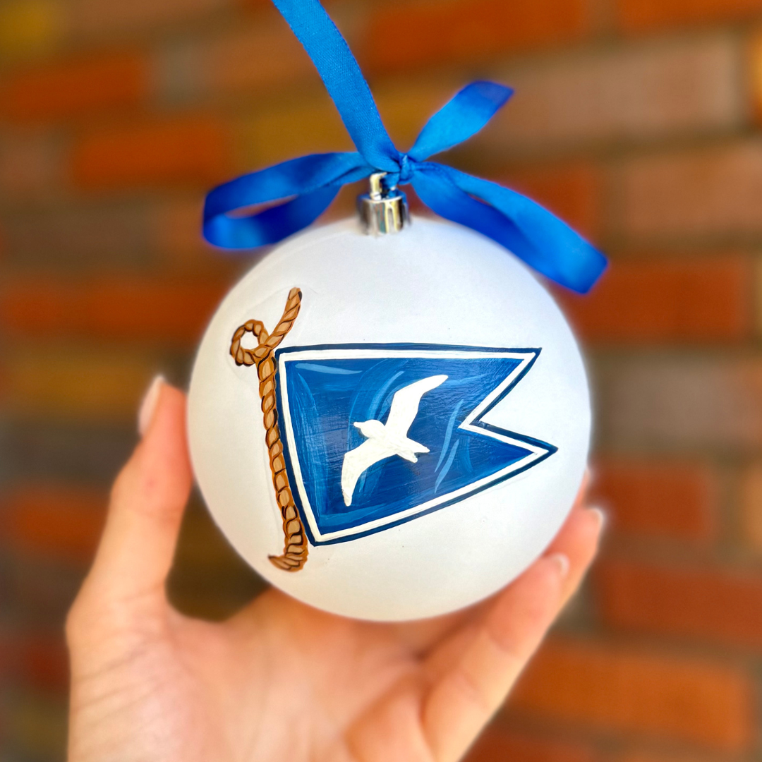 Camp Seagull Ornament (4")