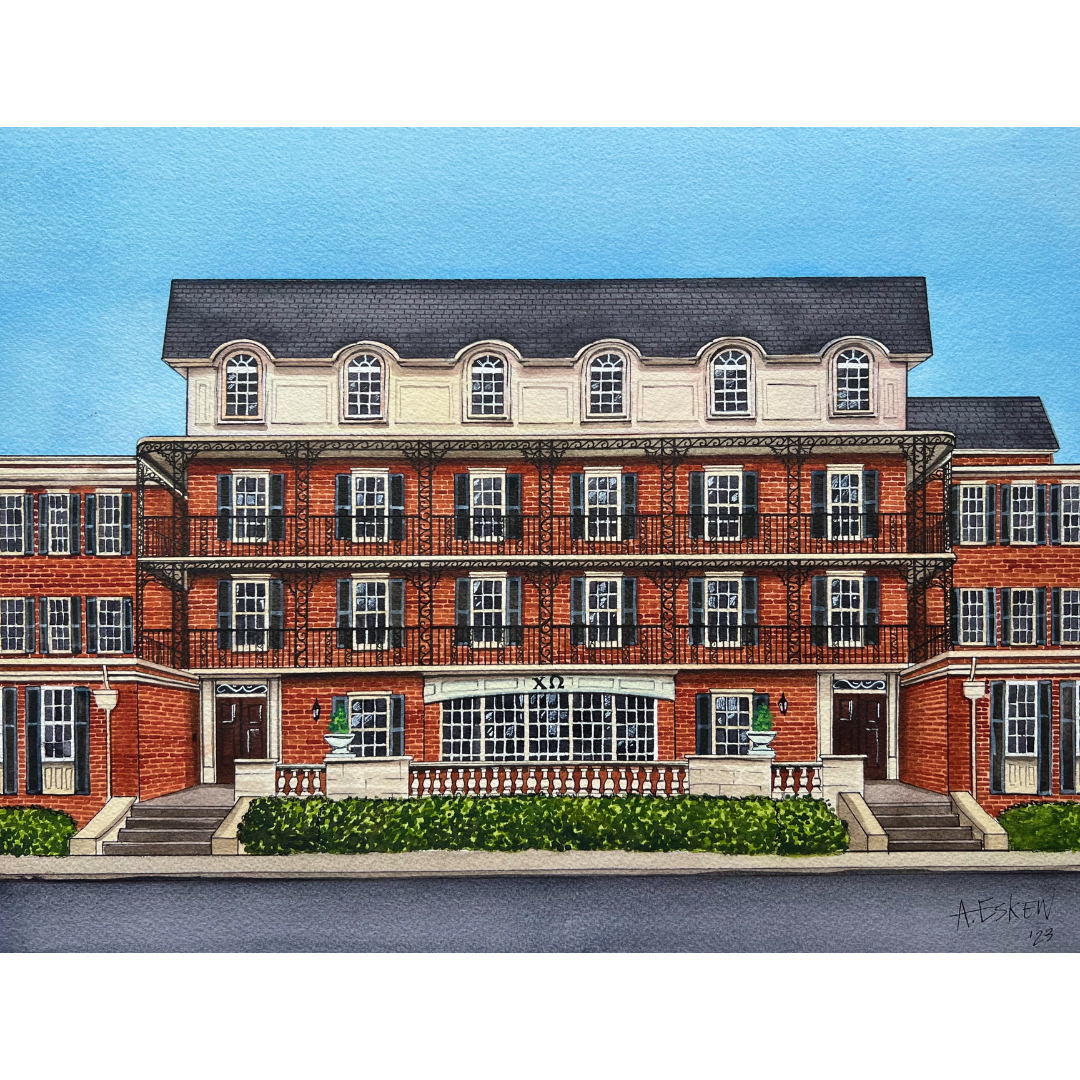 Alabama Chi Omega Print (11" x 14")