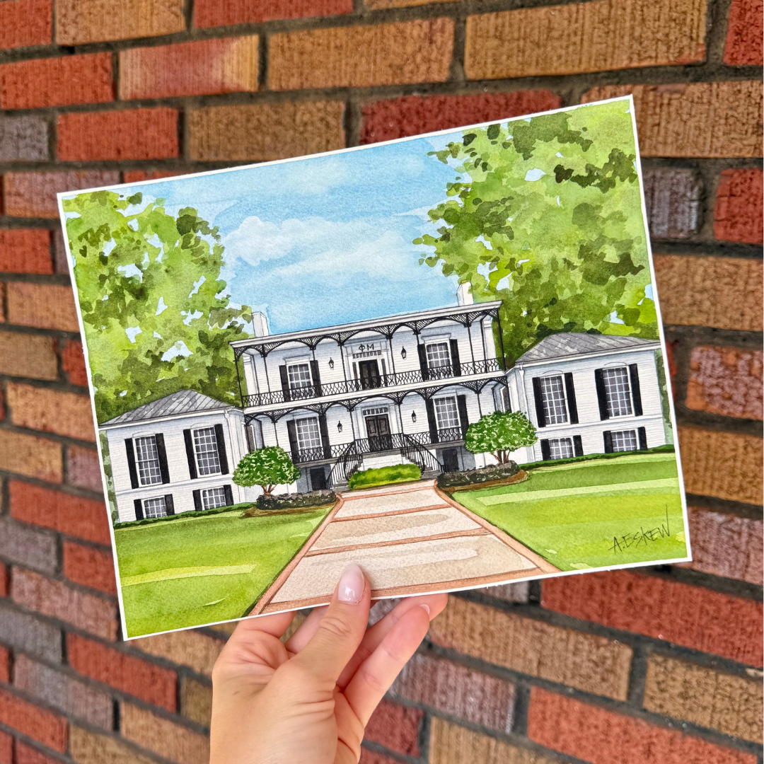 UGA Phi Mu Print (8" x 10")