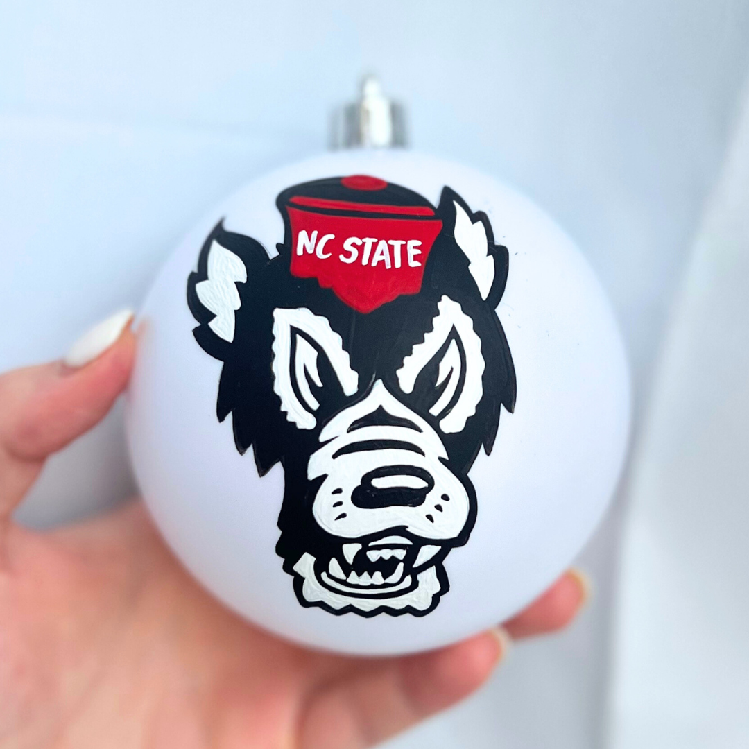 NCSU Wolfpack Ornament (4")