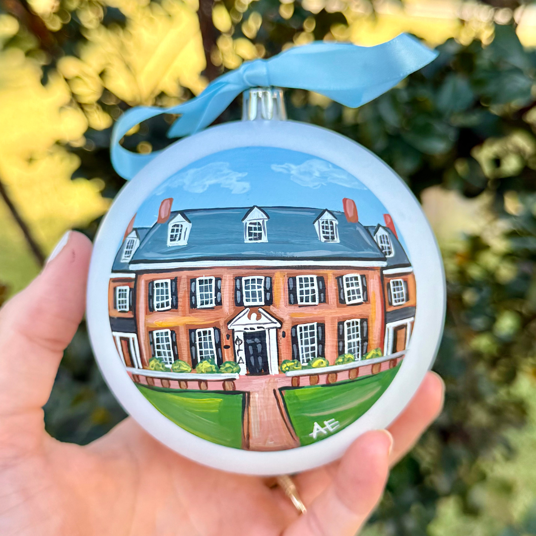 UNC Phi Gamma Delta Ornament (4")