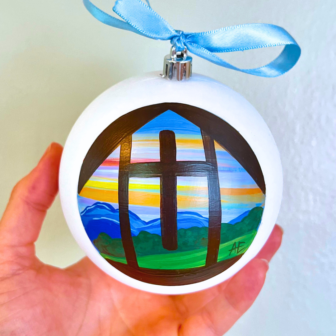 Camp Cheerio Blessings Chapel Ornament (4")