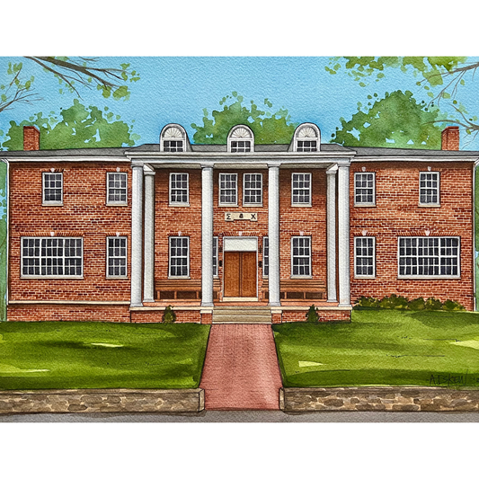 UNC Sigma Chi Print (11" x 14")