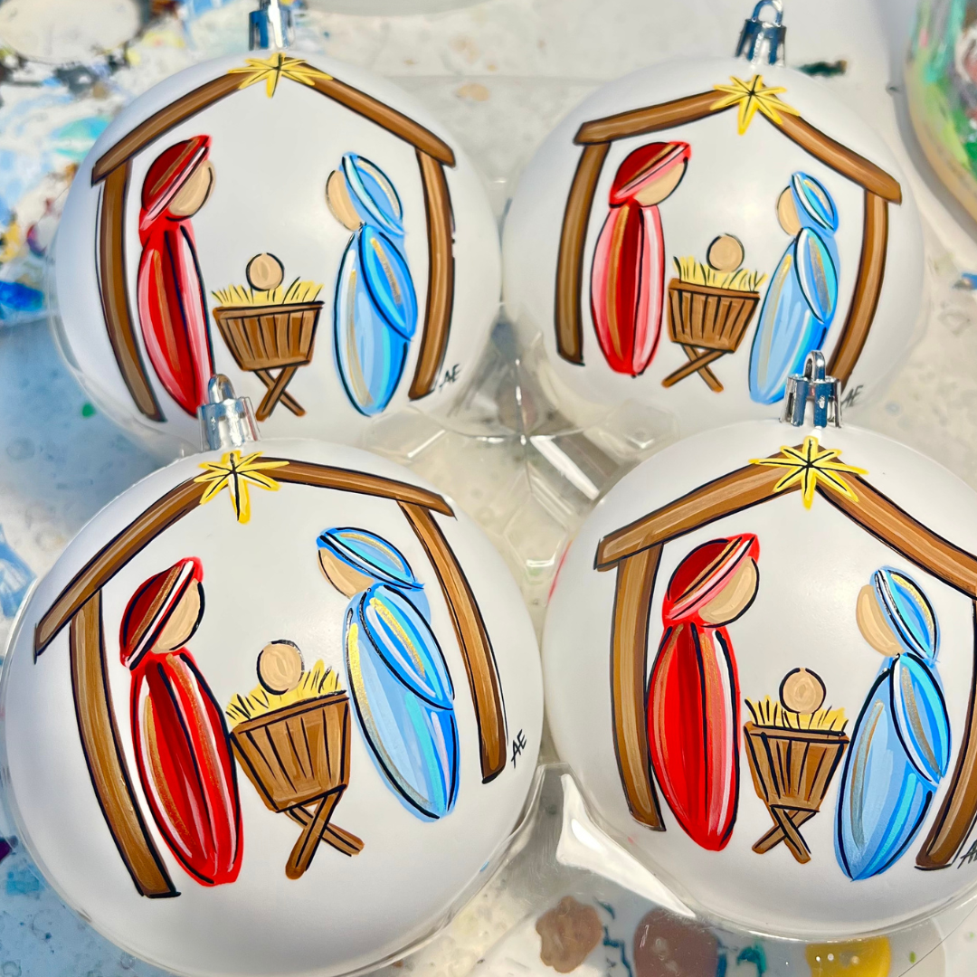 Nativity Ornament (4")