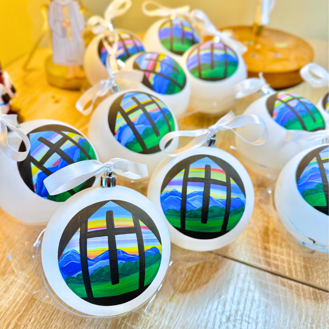 Camp Cheerio Blessings Chapel Ornament (4")