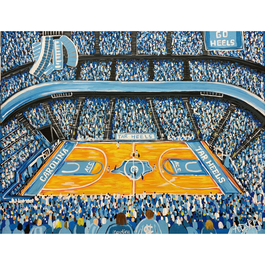 UNC Dean Dome Print (11" x 14")