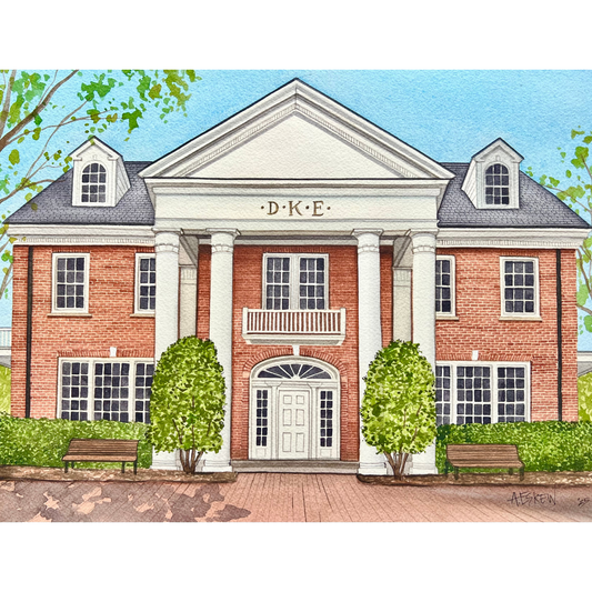 UNC Delta Kappa Epsilon Print (11" x 14")