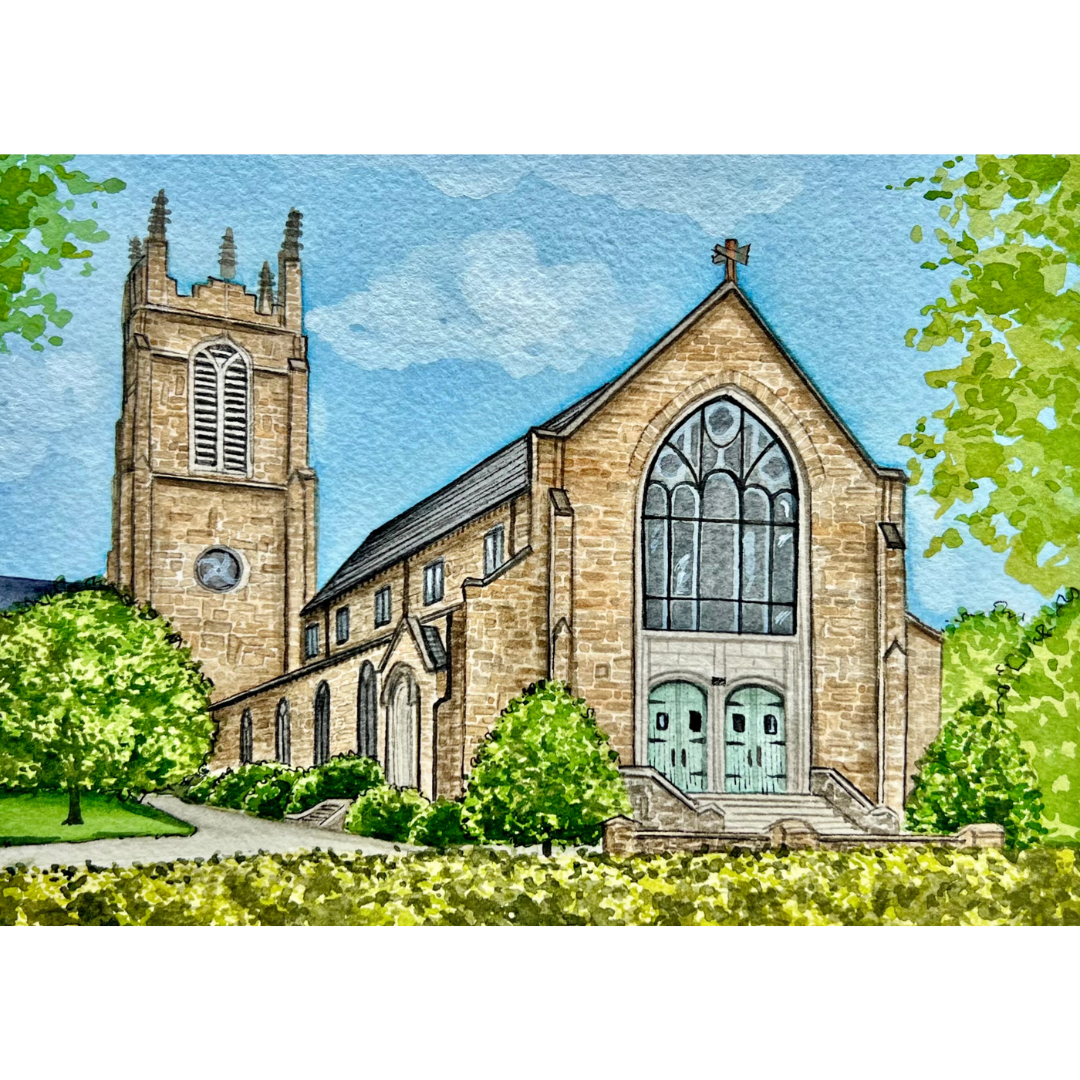 First Presbyterian Church High Point Print (5" x 7")