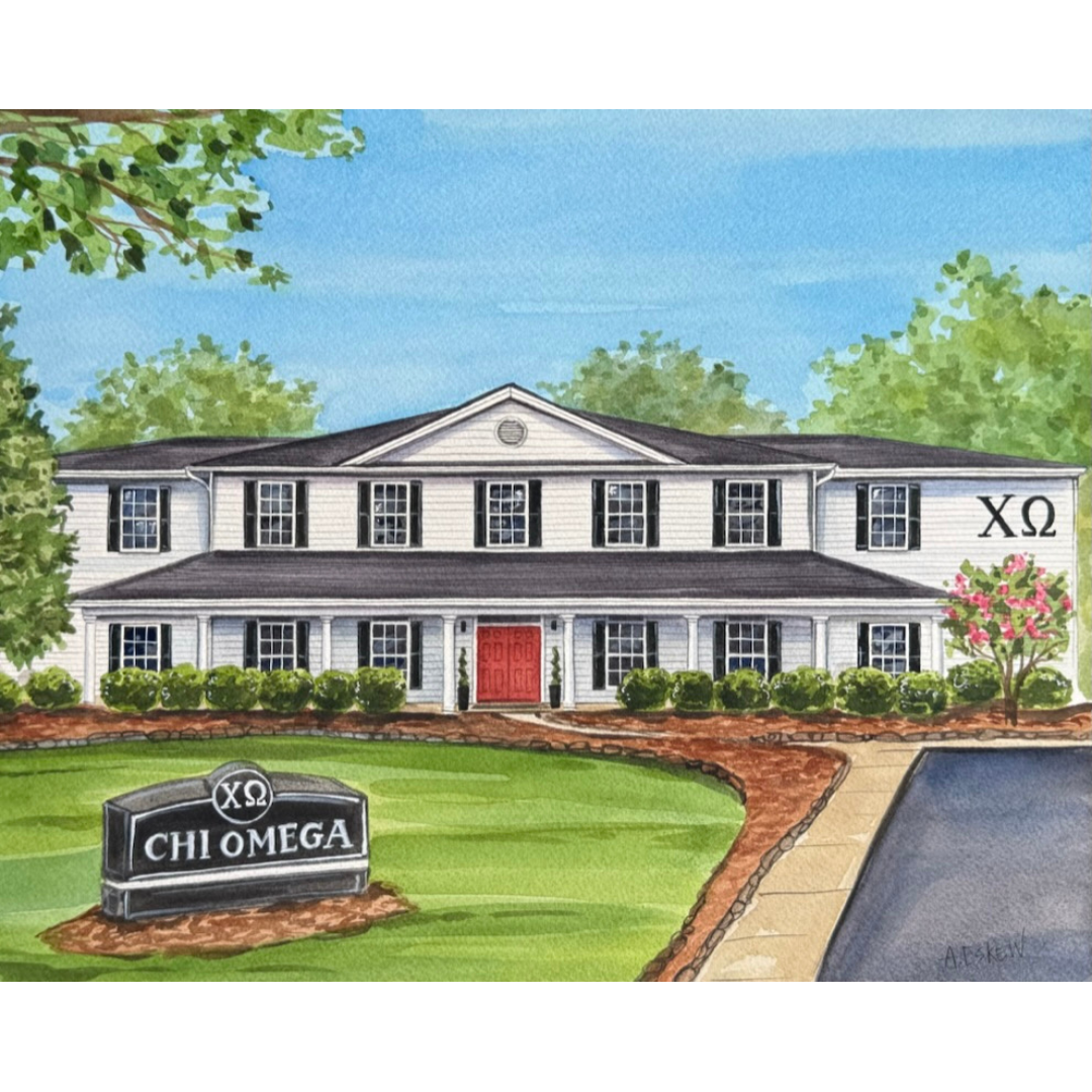 NCSU Chi Omega Print (5" x 7")
