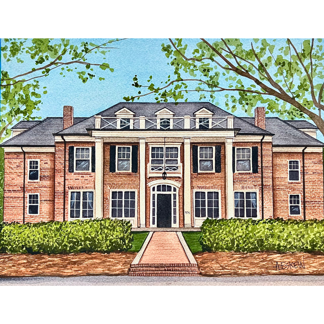 UGA Chi Phi Print (8" x 10")