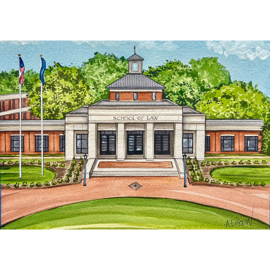 UVA School of Law Print (8" x 10")